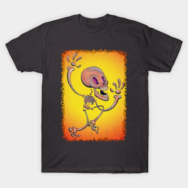 Bone shaker T-Shirt by Gus the little guy